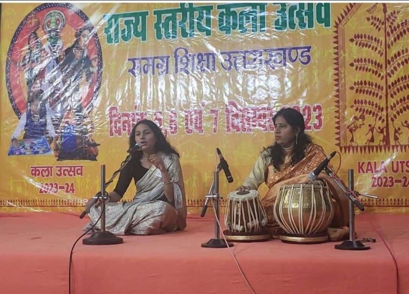 Gitanjali of Ranikhet will participate in the National Arts Festival competition