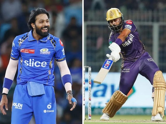 KKR and Mumbai Indians will face each other for the second time this season