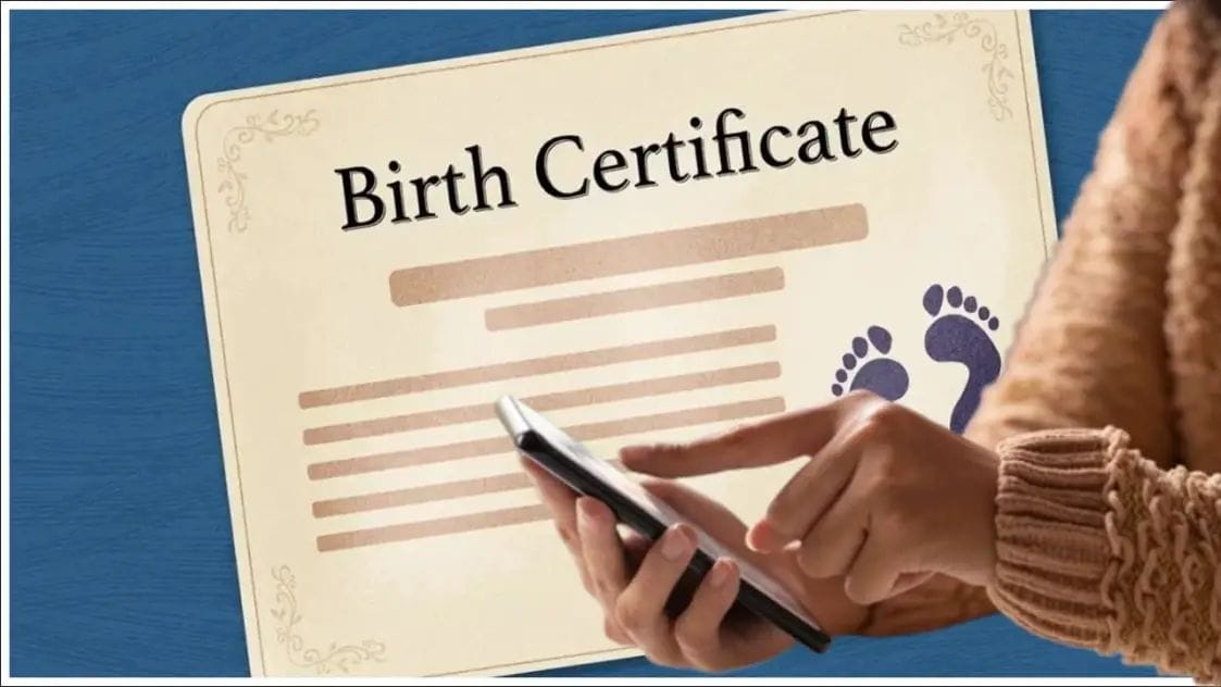 Apply for birth certificate from home, know the easy steps