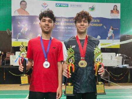 Double happines On the other hand, Lakshya started the Olympics with victory on the other hand in Dehradun Almora's shuttler won