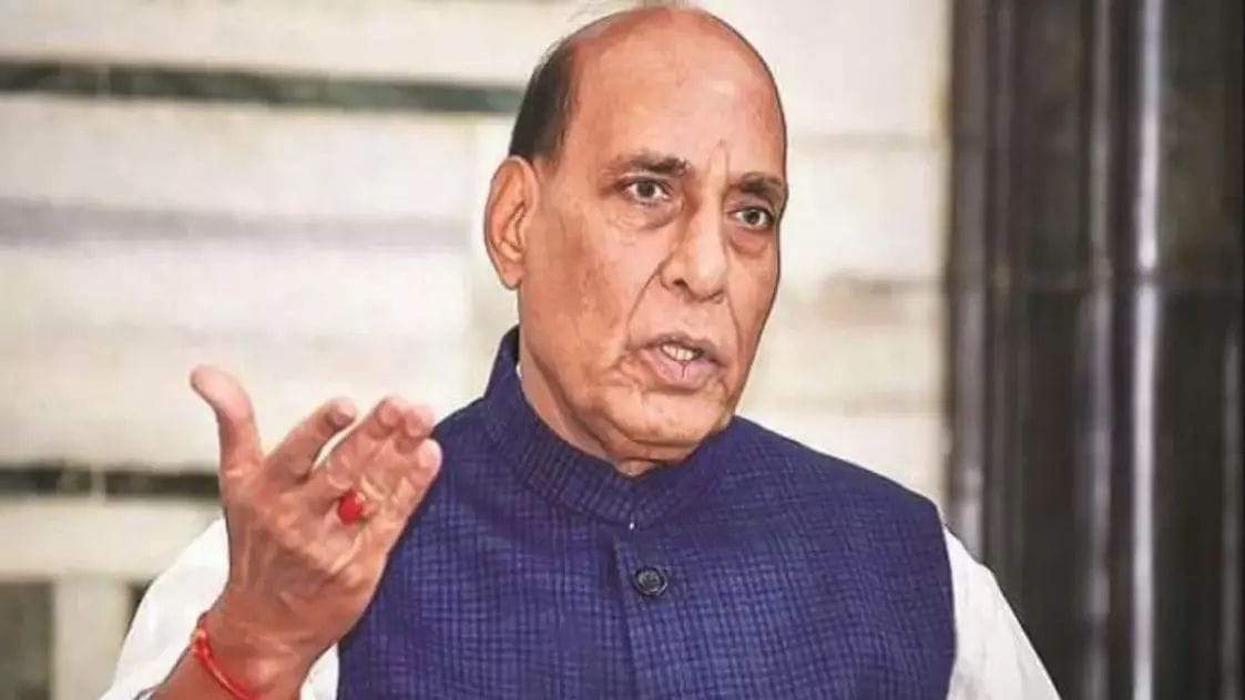 Defense Minister Rajnath Singh's health deteriorates, admitted to AIIMS