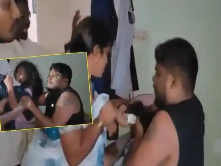 Husband caught red handed with girlfriend, then know what the wife did to the husband