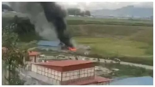 Plane crash at Tribhuvan International Airport in Kathmandu, 18 people died