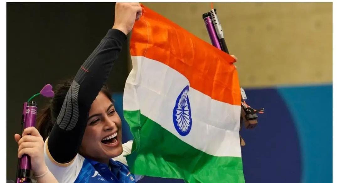 Manu Bhaker won the first medal in Paris Olympics, said Geeta helped her in winning the medal