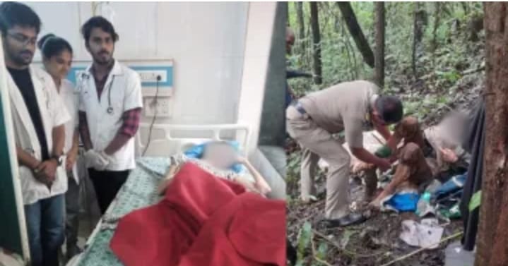 An American woman was tied to a tree in the forest for 40 days, had not eaten anything, this is how the police rescued her