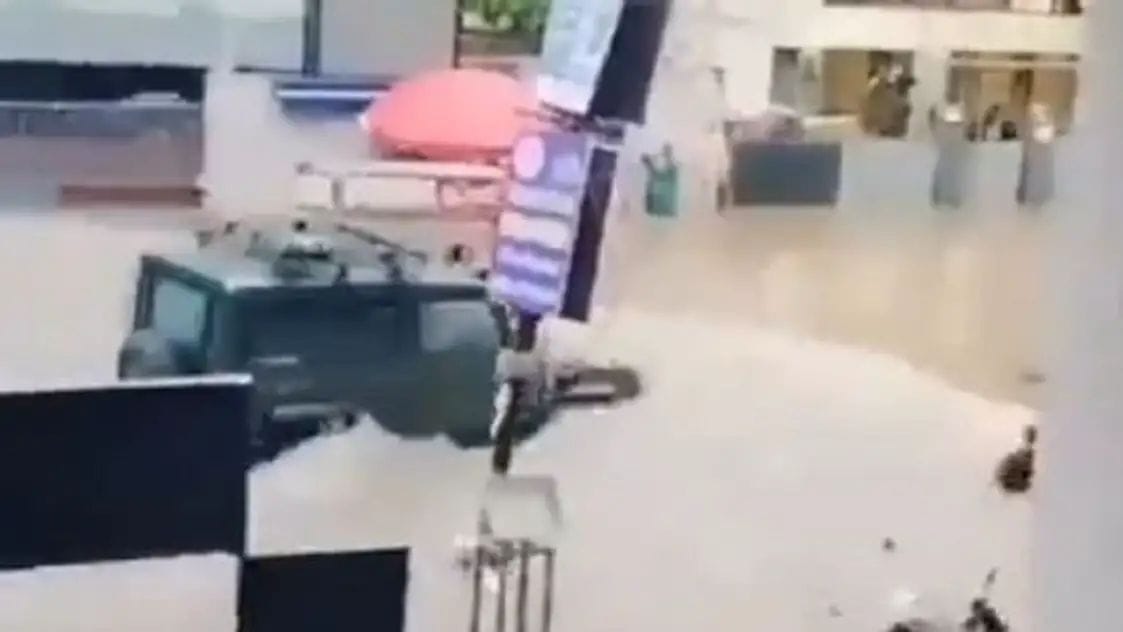 SUV responsible for flooding of basement of coaching centre, driver arrested, know the case