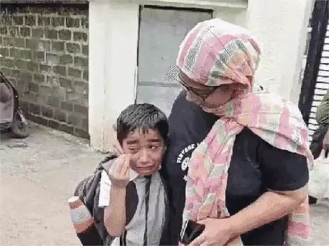 If the children were 3 to 5 minutes late in reaching school, they were made to stand for an hour, the children's condition worsened due to the heat, the family members were furious