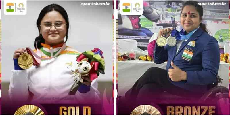 Avni's golden win and Mona's bronze: India's blast in Paralympics