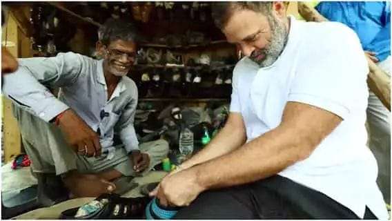 People are paying exorbitant prices to buy Rahul Gandhi's stitched slippers, know the secret behind it