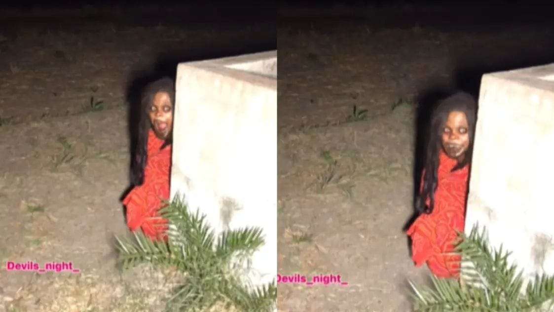 For the first time, the video of a witch has come out, it is getting viral rapidly, watch it