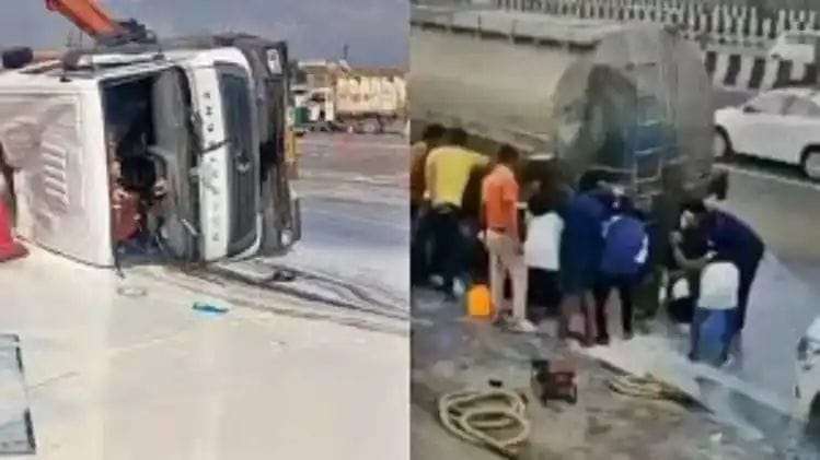 An auto driver stopped to help people stranded on the highway at midnight, but a little while later the auto driver himself died!