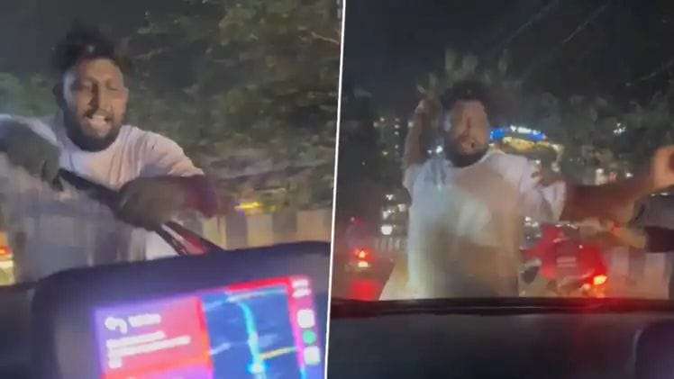 Bike riding miscreants harassed a couple sitting in a car in Bengaluru, attacked the car, horrifying video of the incident surfaced