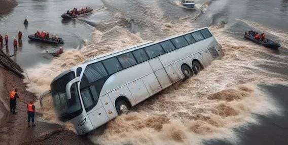 Major accident in Nepal, bus carrying 40 Indians fell into a ditch, many people feared dead