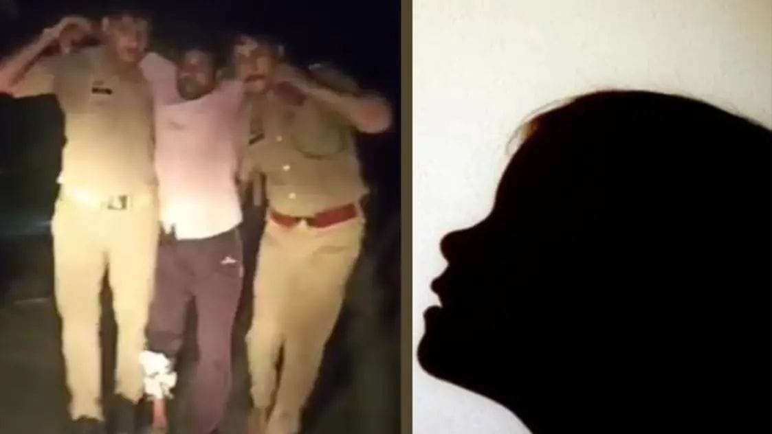 Ramnagari is ashamed: A four year old innocent was raped, police shot the accused in an encounter