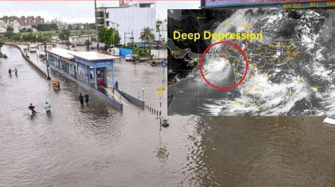 For the first time in 49 years, a cyclone emerged from the land in Gujarat