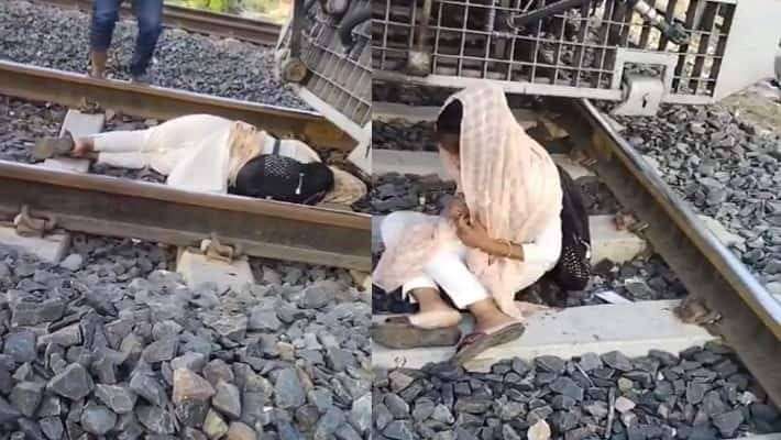 The girl was going to embrace death in love, but she fell asleep while waiting on the railway track, even Yamraj returned