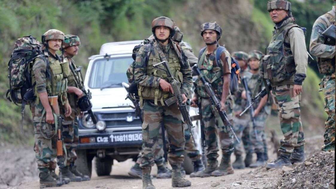 An encounter broke out between security forces and terrorists in Kathua, soldiers killed two terrorists