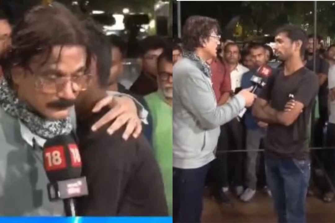 The young man started crying after hugging the reporter, the addiction of online gaming ruined him, watch this video