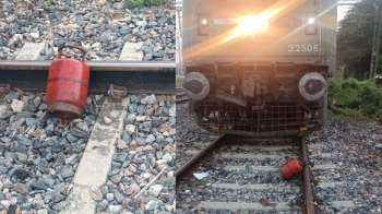 Conspiracy to overturn train in Uttar Pradesh, cylinder was kept on track