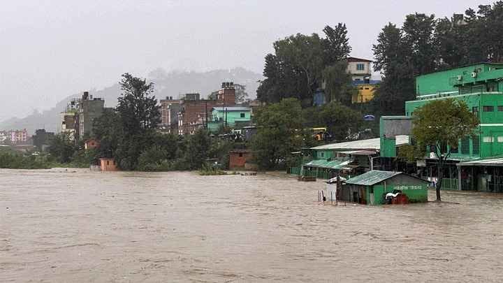 After the rains, Nepal witnessed a devastating flood, 170 people died and 42 are missing