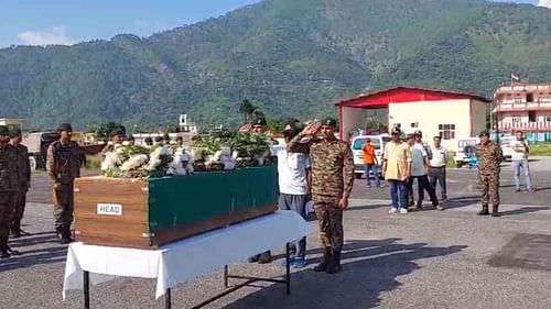 The body of a soldier was buried in snow for 56 years, now it has reached its village