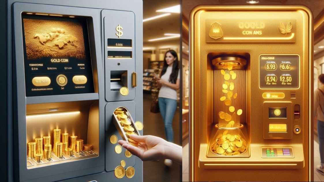 Now gold coins will come out from ATM, country's first gold ATM installed