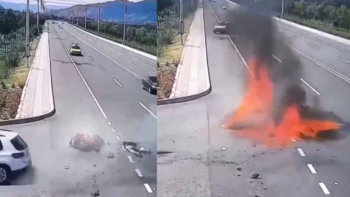 This is the most dangerous accident, this video will shock you