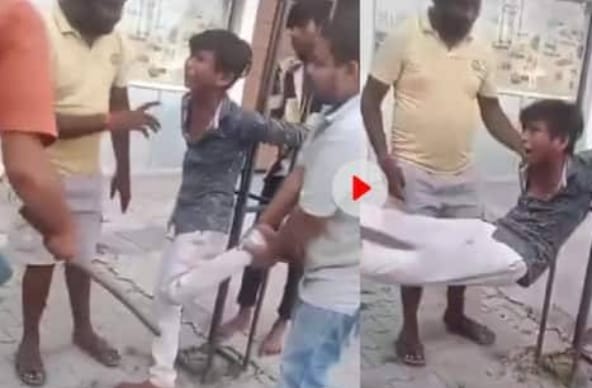 For ₹10, the brutes tied the innocent to a pole and beat him, the innocent kept on suffering, the video went viral