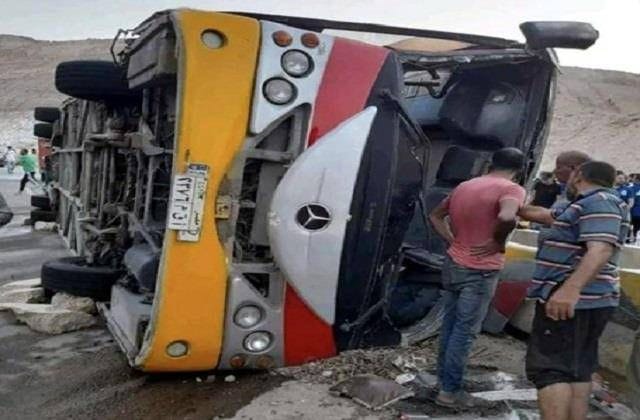 The bus carrying students to school met with a major accident, 12 students died on the spot, 33 were injured