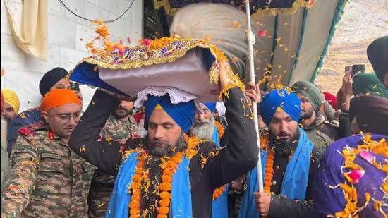 The gates of Hemkund Sahib have been closed for the winter season from today