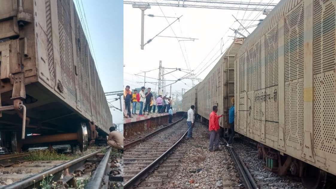 Train accident in Assam, 8 coaches of Lokmanya Tilak Express derailed, major accident averted