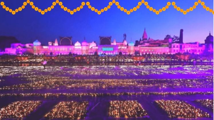 Ayodhya lit up with 25 lakh diyas, two world records made, know the special things about Ayodhya's Deepotsav