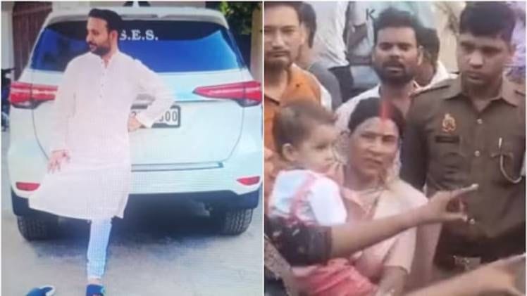 BJP leader and his son ran over a confectioner with a BMW car, case filed on charges of murder