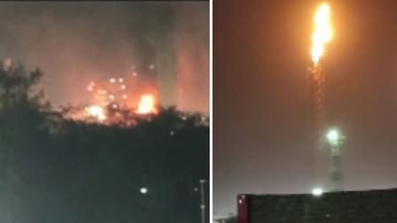 A huge explosion took place in Indian Oil Corporation's ABU, 12 people got burnt in the accident