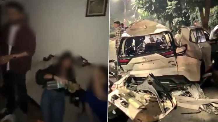 A new video of the Dehradun road accident has come in front of the people, 6 students have died so far, one is still undergoing treatment