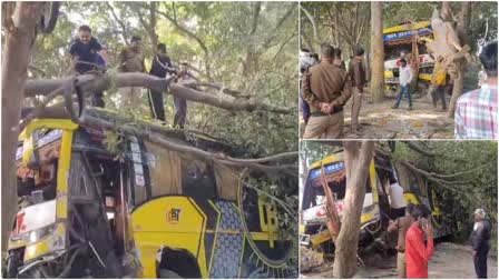 Major accident in Uttarakhand: Private bus met with an accident, 50 pilgrims were on board