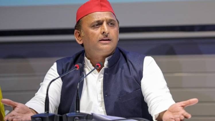 Akhilesh Yadav made an objectionable comment on Chief Minister Yogi Adityanath and said, "The Chief Minister seems a little shaken..."