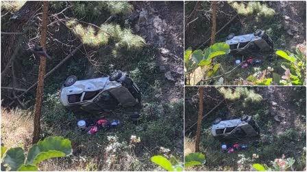 Major accident: Car of people going to attend a wedding ceremony falls into a ditch, two injured