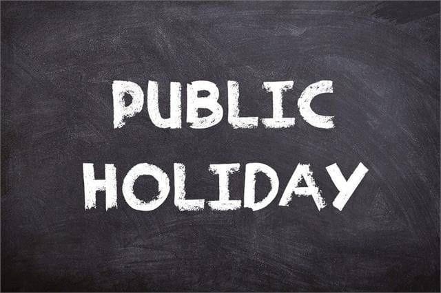 Public holiday declared on 20th November, schools, banks and colleges will remain closed