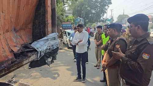 Dehradun road accident: Police arrested container driver