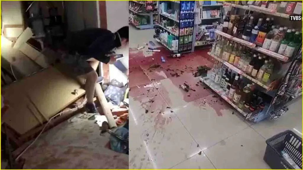 Earthquake wreaks havoc in Taiwan, frightening videos are going viral, houses and buildings destroyed