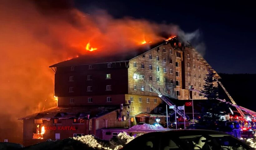 Fire breaks out in Türkiye's ski resort, 76 dead, 51 injured