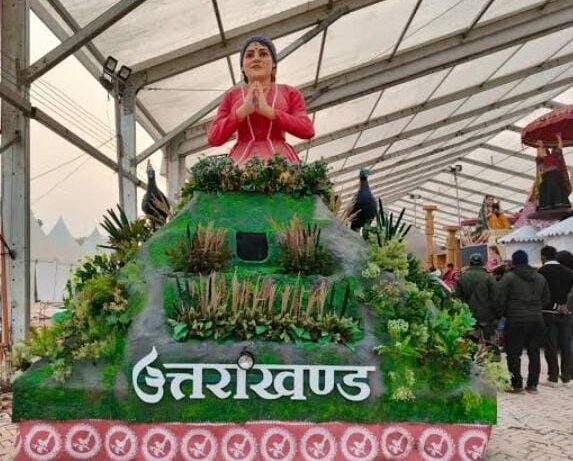 Uttarakhand's tableau got third place on Republic Day