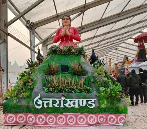 Uttarakhand's tableau got third place on Republic Day