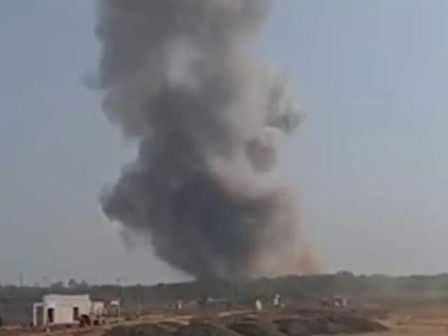 Blast took place in the ordinance factory in Bhandara, Maharashtra, eight people died