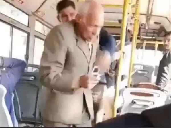 Retired IAS Assaulted in Low-Floor Bus, Viral Video Leads to Conductor's Suspension