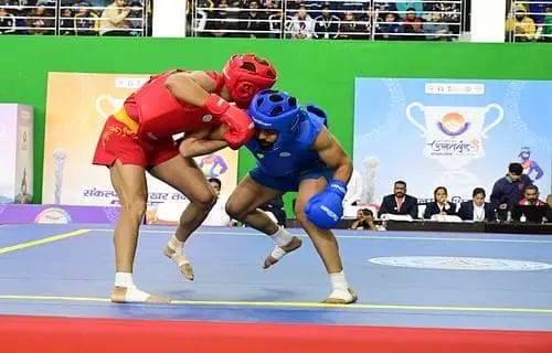 Uttarakhand broke the record in Wushu in the 38th National Games