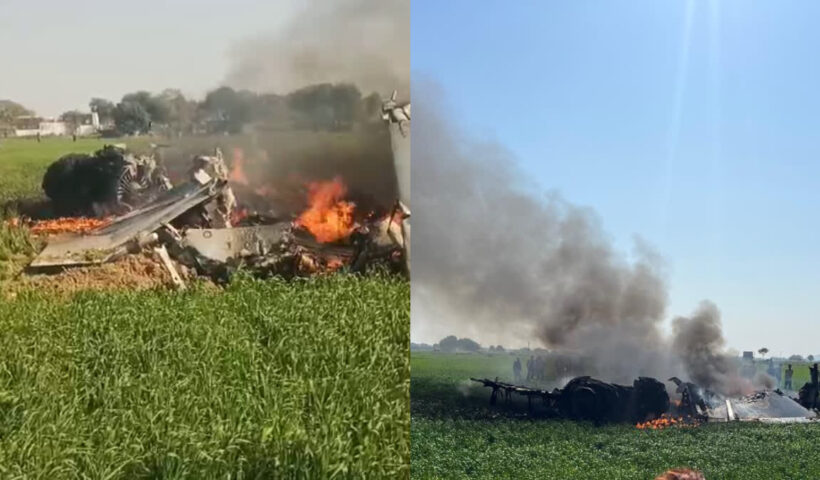 Army helicopter crashes in Shivpuri, rescue operations underway