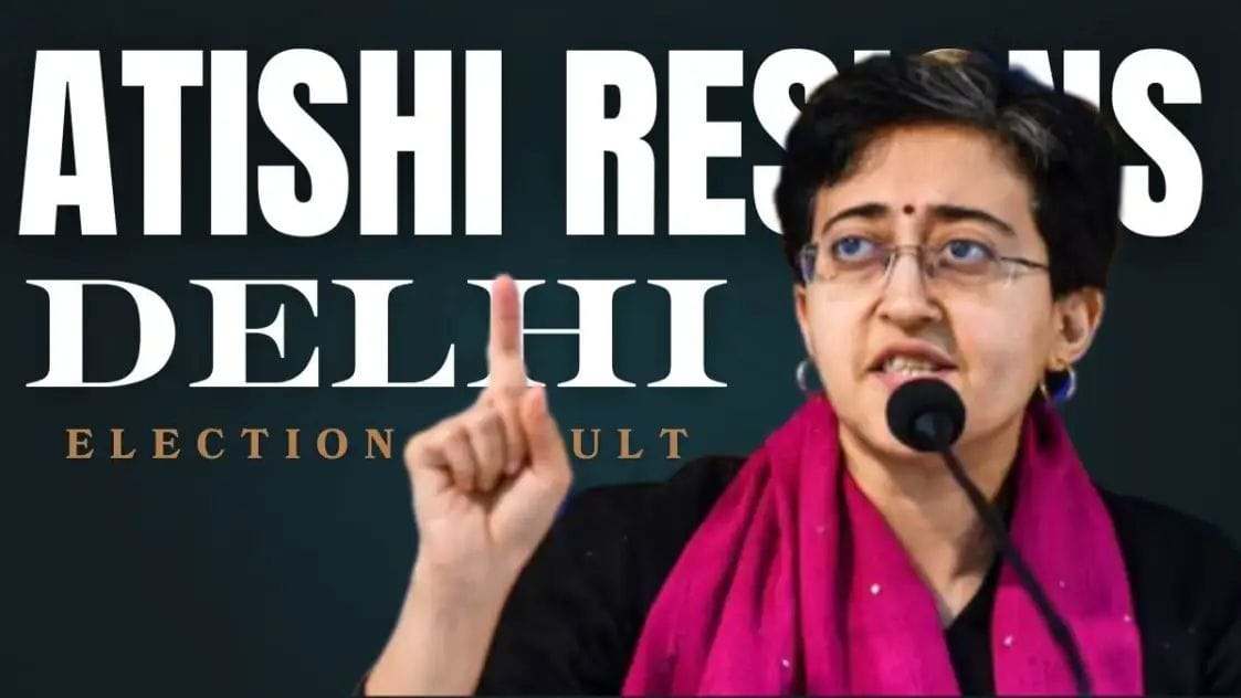 Earthquake in Delhi politics: Atishi resigns, BJP gets a massive majority