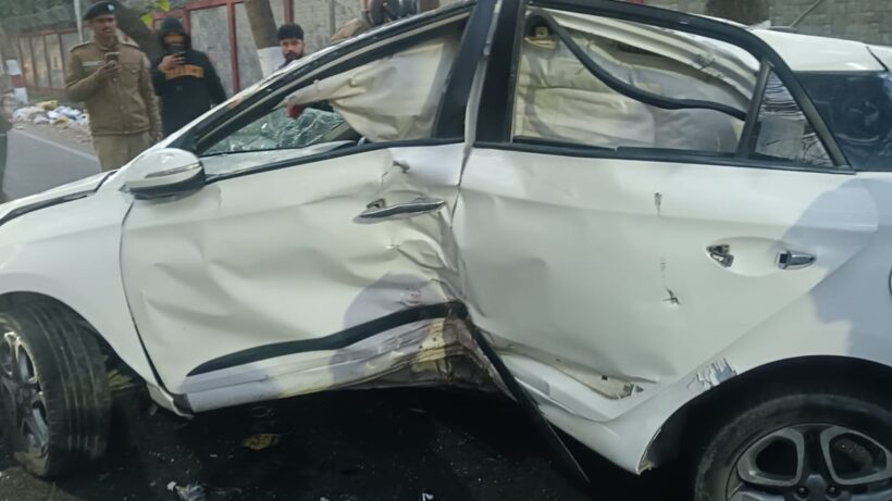 Speed ​​wreaks havoc again in Dehradun, uncontrolled car causes destruction